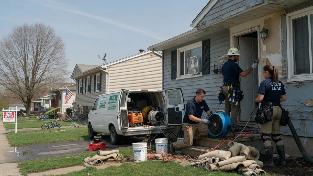 Flood Cleanup in Chadds Ford, PA near me